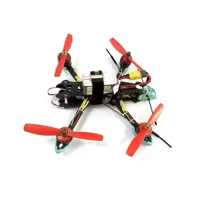 Kit de Drone de Course FPV Professionnel Pliable de 10 Pouces, avec Caméra 4K, Charge Utile de 2.5kg, Accessoires d'Alimentation du Moteur, Modèles RC DIY