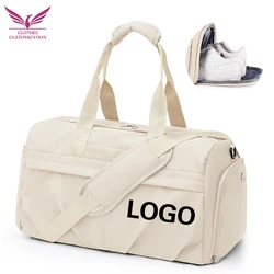 Movement Gym Bag custom logo Dry and Wet Separation Yoga Sport Bag print photo  Large Capacity Journey Handbag Swimming Bag DIY
