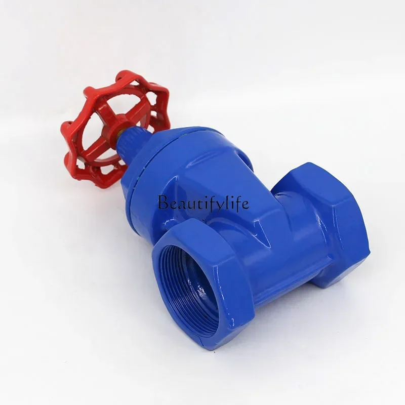 

Thread buckle elastic seat seal gate valve Z15X-16Q internal thread soft seal copper rod gate valve