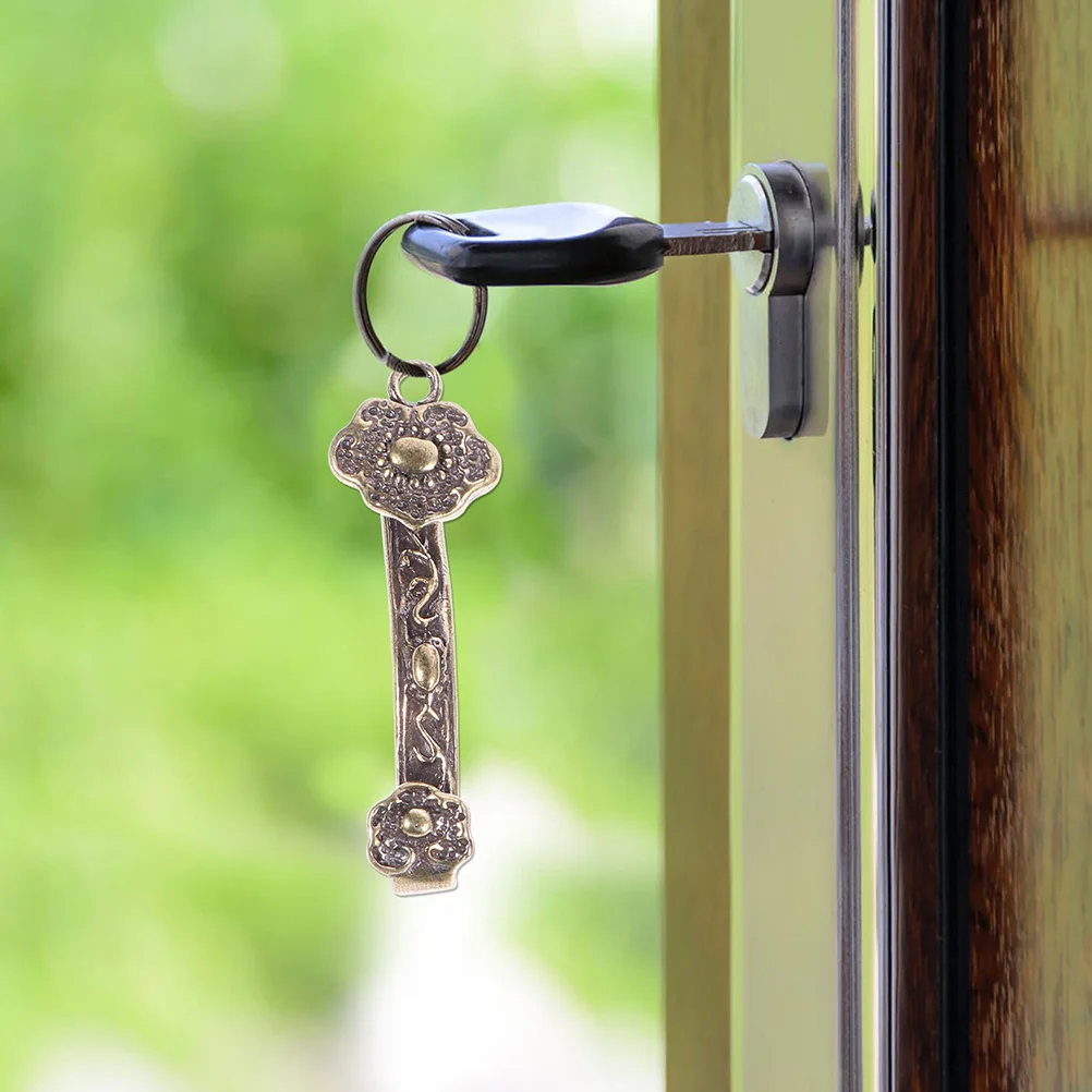 

4Pcs Chinese Ruyi Keychain Pendant DIY Vintage Jewelry Crafts Charms Creative Accessories for Necklace Bracelet