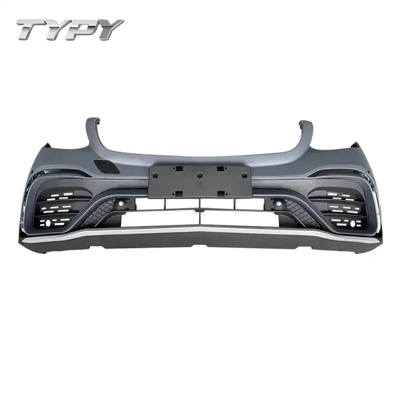 

Car Modified GLC Front Bumper Rear Diffuser with Pipes Body Kit For Mercedes Benz X253 2015-2018 Modified to GLC63 AMG Body Kits