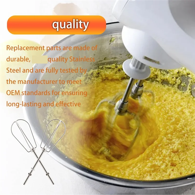Kitchenaid Mixer Hand Mixer - J1UL1N 3 Sets Handmixer-Schläger-Aufsätze für Kitchenaid
