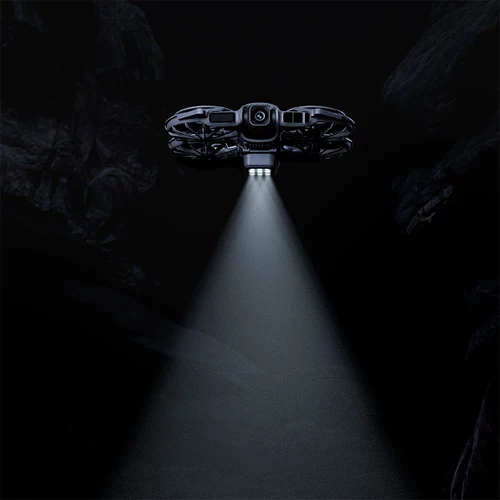 Imagen 2 del producto Para DJI Neo 2 tren de aterrizaje LED luz de navegación de vuelo nocturno protector de hélice flotante protector de cardán accesorios de funda protectora