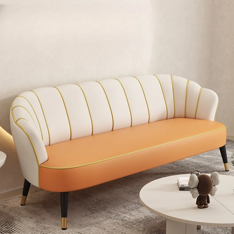 

Beauty salon special small sofa sitting area reception women's clothing store girls room bedroom bedside small apartment sofa