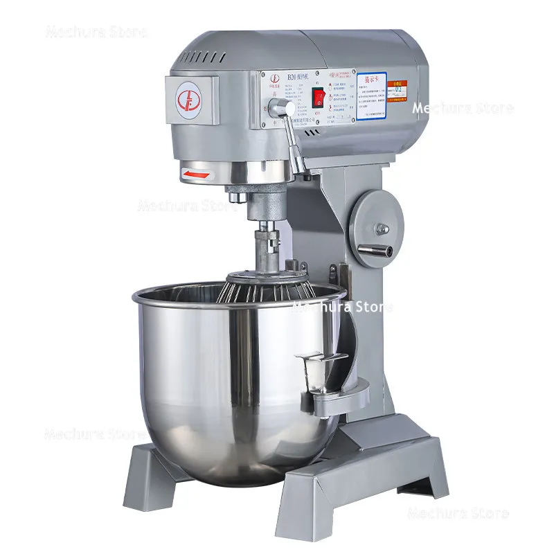 Commercial Mixer: Powerful Dough and Egg Whipping Machine for Kneading Flour, Mixing Fillings Whipping Cream and Fresh Milk JT40
