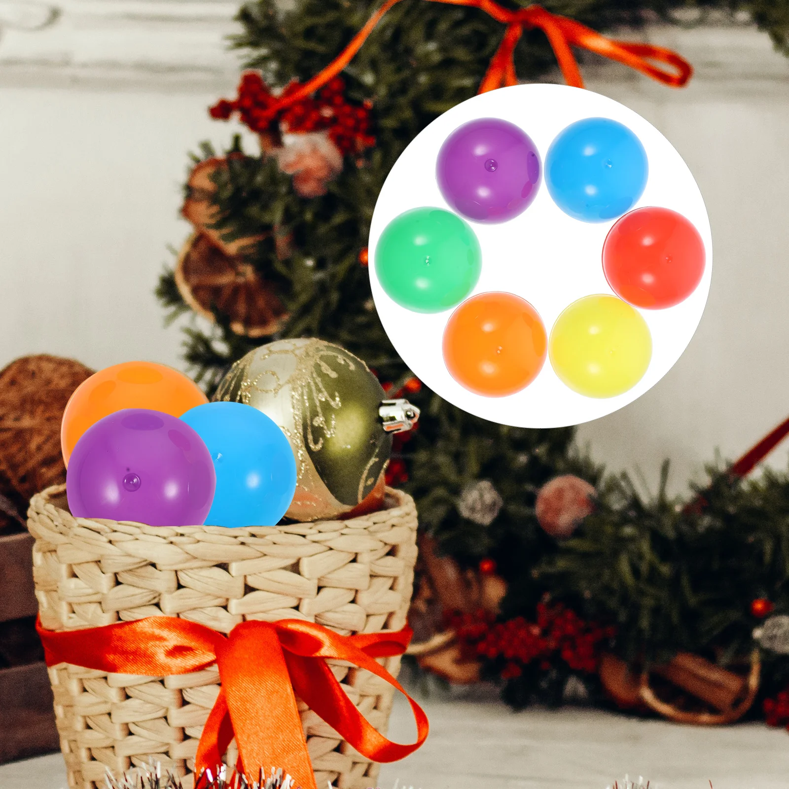 DIY Fillable Round Ball Colorful Shell Gumball Machine Gumballs Vending Capsules Bubble Plastic Empty