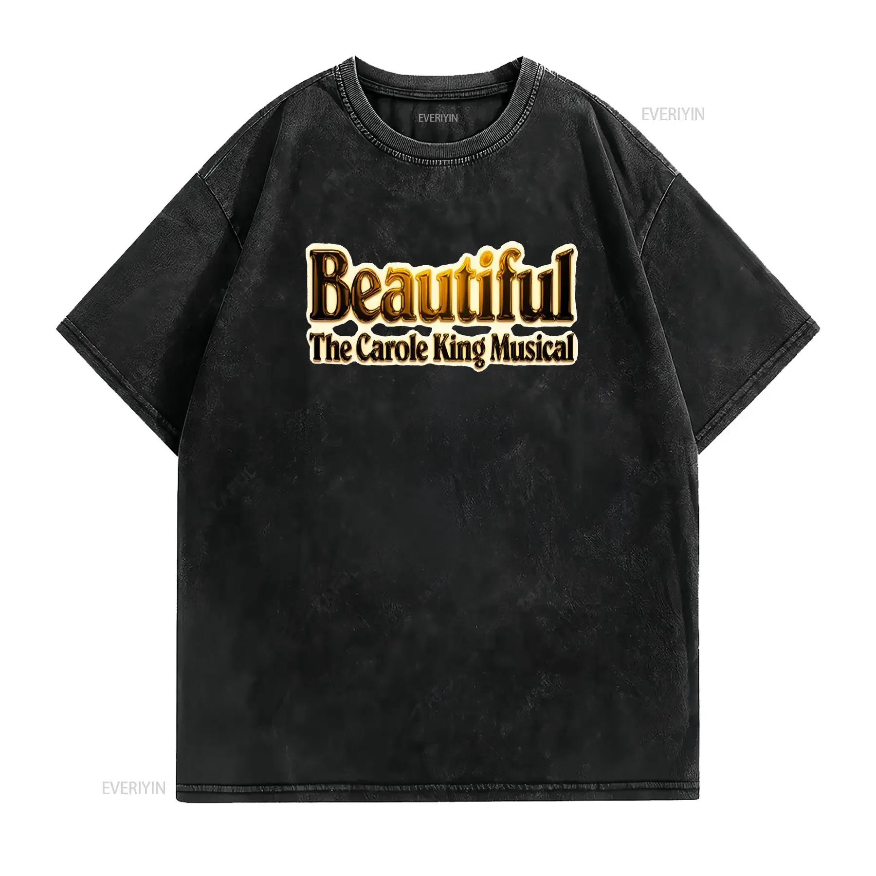 The Carole King Musical T Shirt Broadway Beautiful vintage Washed designer clothes Slightly Comfortable graphic homme