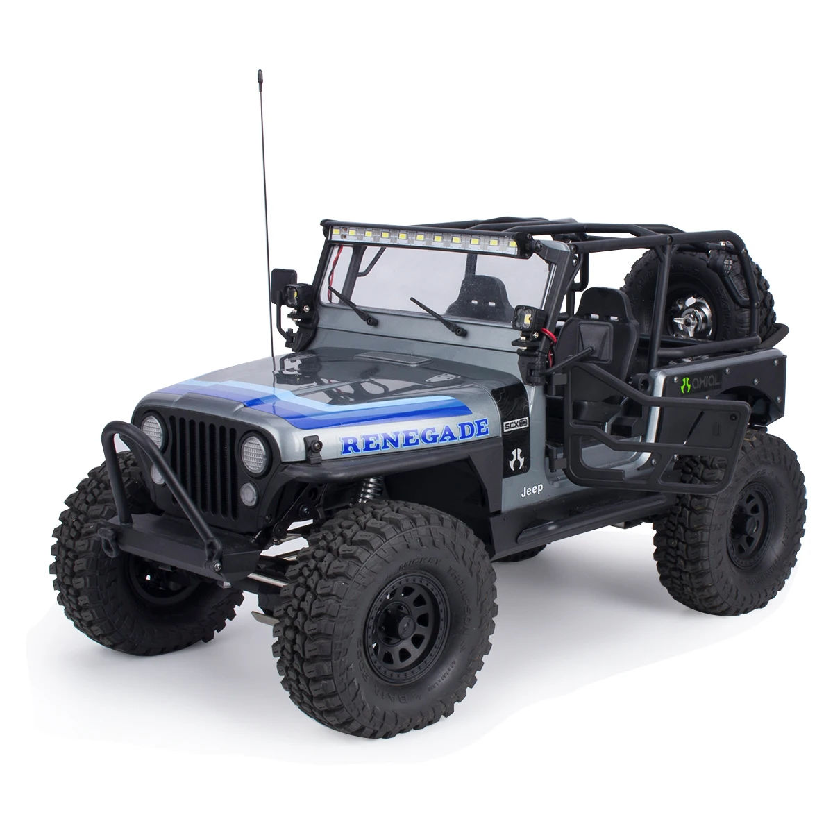 Aluminium CJ-7 Buis Deur Halve Deuren DIY Decoratie voor 1/10 RC Crawler Auto Axiale SCX10 III Verbeterde onderdelen