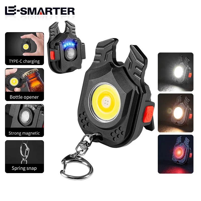 W5129 Multi-function flashlight Keychain lamp