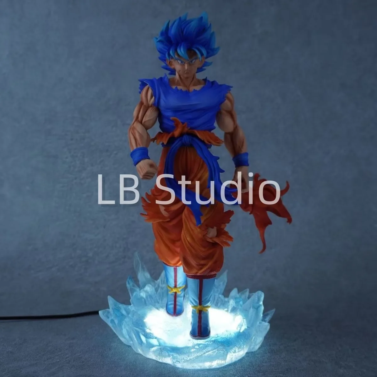 32,5 cm/12,79 pouces Anime Dragon Ball Z Goku Figure Super Saiyan figurine à collectionner Statue modèle jouet cadeau