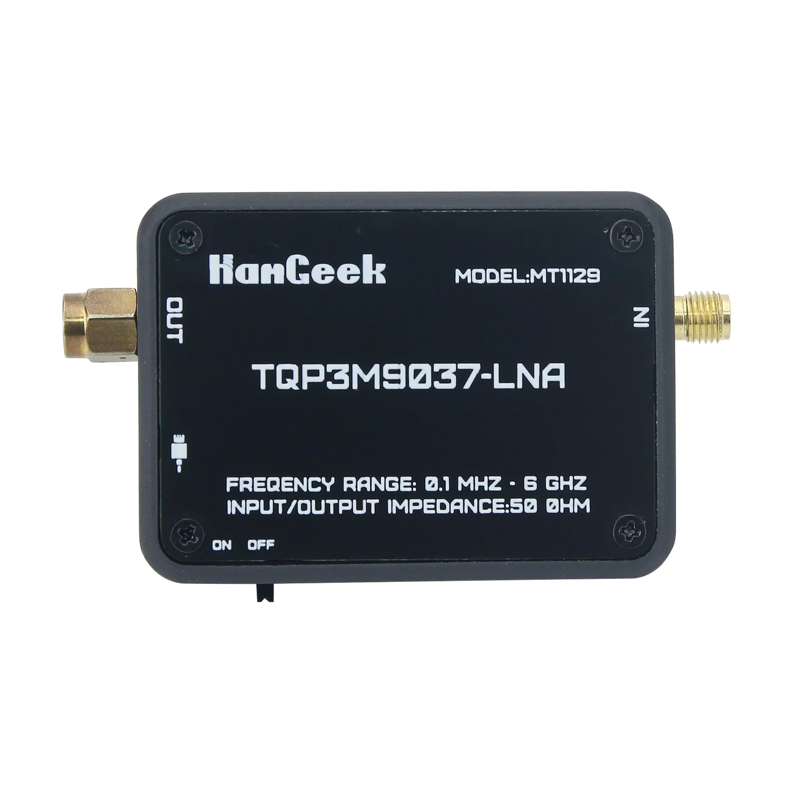 

HAMGEEK MT1129 TQP3M9037 LNA Low Noise Amplifier for SDR ra dio Receiver Spectrum Analyzer TEF6686