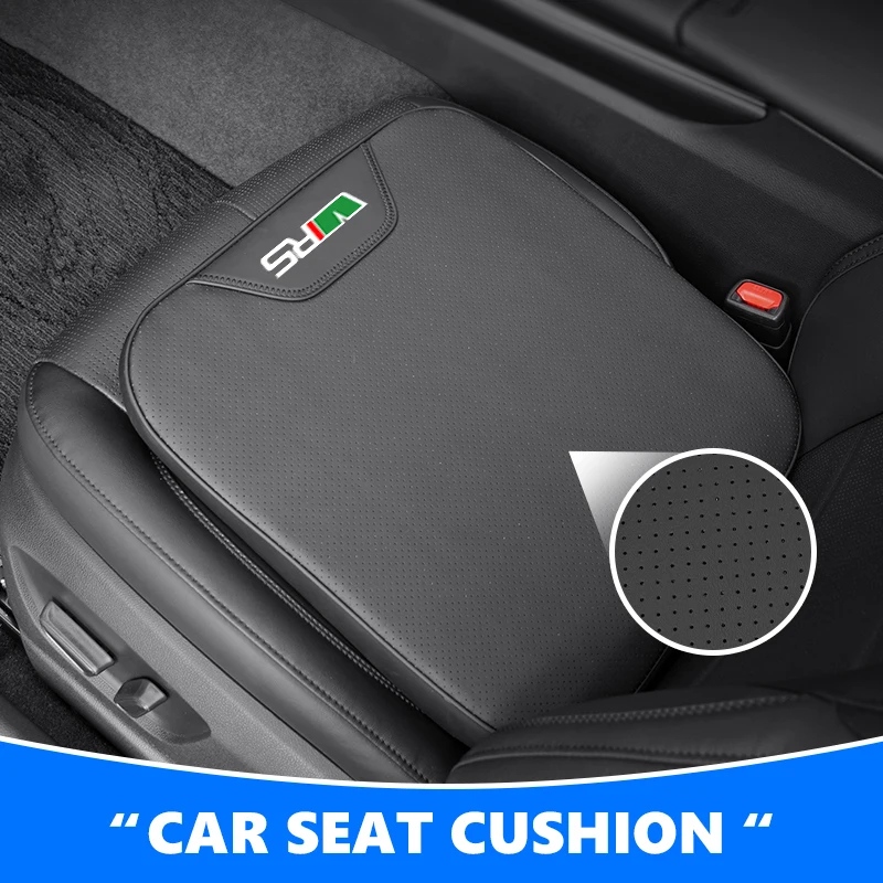 Подушка для автомобильного сиденья, дышащий эргономичный коврик для поддержки бедер, повышающий коврик для Skoda VRS Octavia 2 3 Kamiq MK3 Kodiaq Karoq Superb Fabia