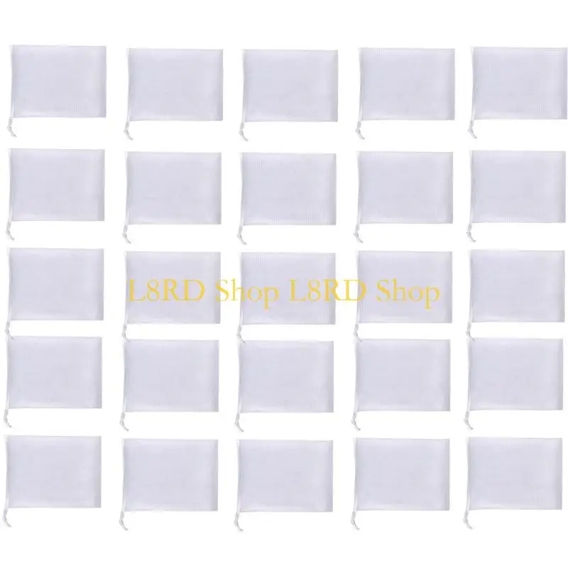 L8RD Enjoy a Refreshing Bath with This Bubble Mesh Net Bags with Drawstring Closure