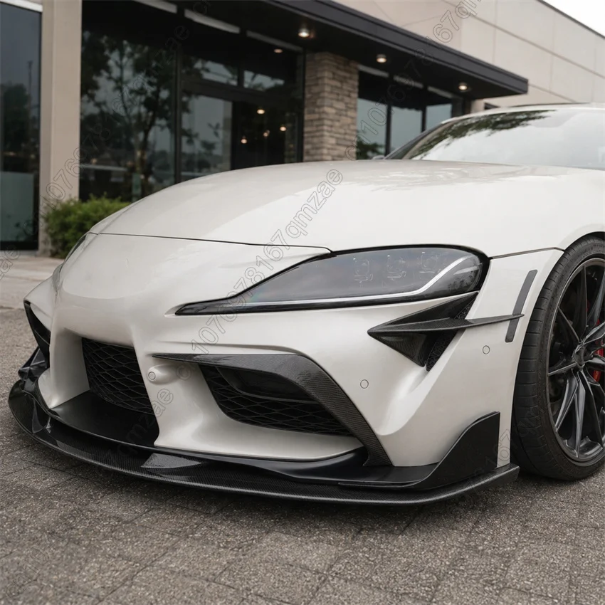 Front Fender Grille Side Air Vent Cover Trim Exterior Spoiler Guard For Toyota Supra A90 A91 2019-2025 Car Decoration Body Kits