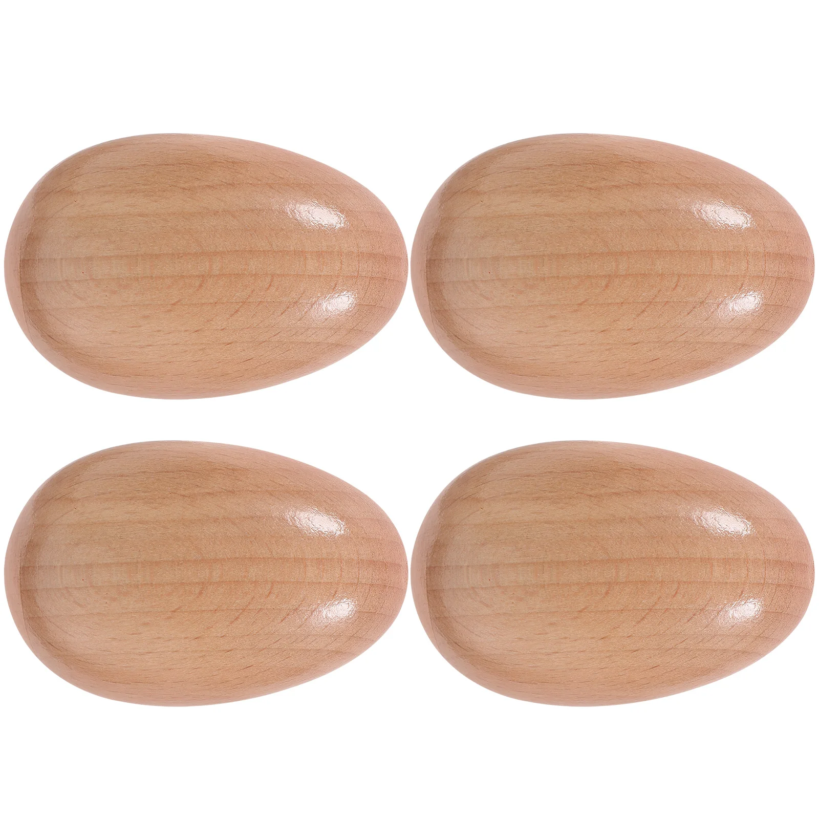 

4pcs Wooden Maracas Shakers Kids Musical Instruments Educational Music For Toddlers Early Learning Sensory Development Party