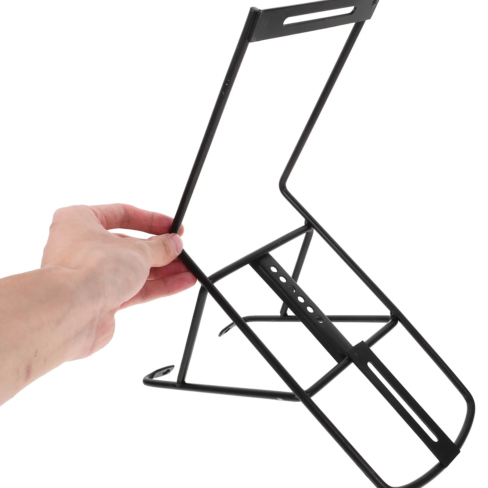 

Front Rack Carrier Shelf for Cycling Bikes Steel Construction Sturdy Lightweight Front Luggage Rack for Mountain