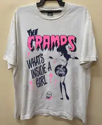 T-shirt violet The Cramps pour hommes et femmes, cadeau, AN18615