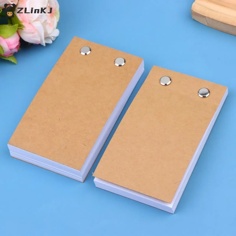 ▶Blank Flip Book Kit With 60/100 Sheets Animation Paper Flipbook Binding Screws For LED Tracing Light Pad Drawing Sketching