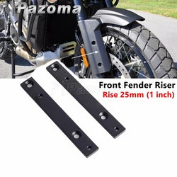 Motorcycle 25mm 1 inch Front Fender Riser Mudguard Lift Bracket Rising Kit For Harley Pan America 1250 RA1250 RA1250S 2021-2024