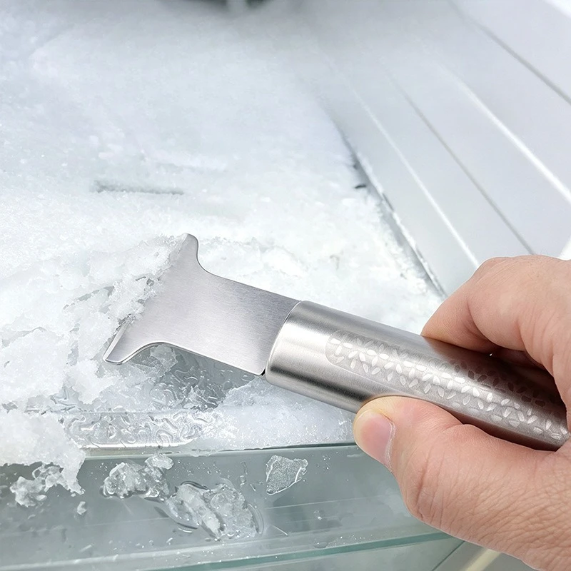 Refrigerator Defrosting Shovel Stainless Steel Kitchen Cleaning Shovel Multifunctional Cleaning Shovel Ice Pry