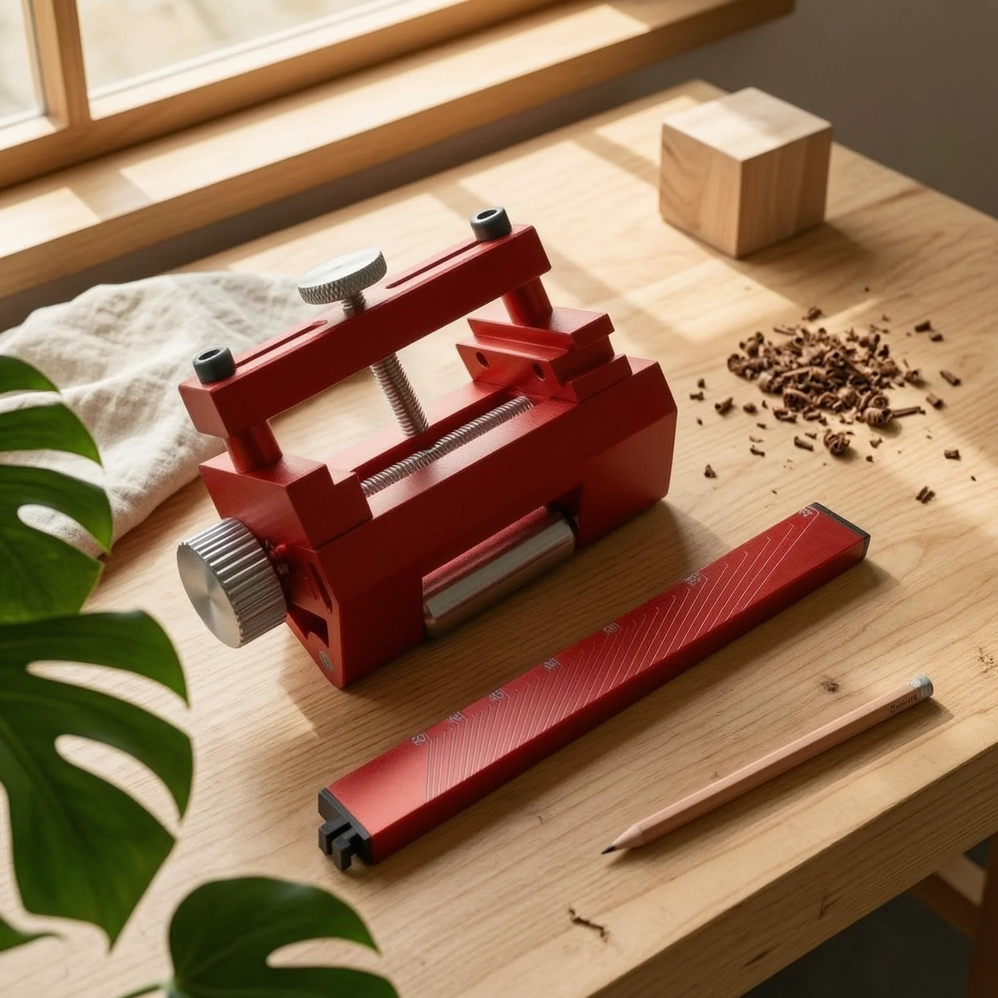 Workshop Tools Knife Sharpener - Guía de afilado de ángulo fijo