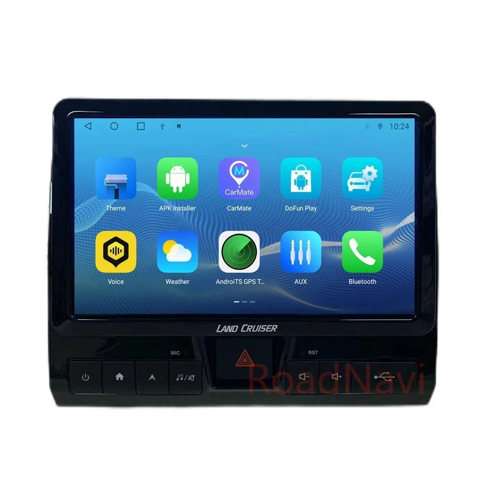 13 Car Radio Wireless CarPlay Gps Navi For Toyota Cruiser LC70 LC71 LC75 LC79 2011-2022 Update To 2024