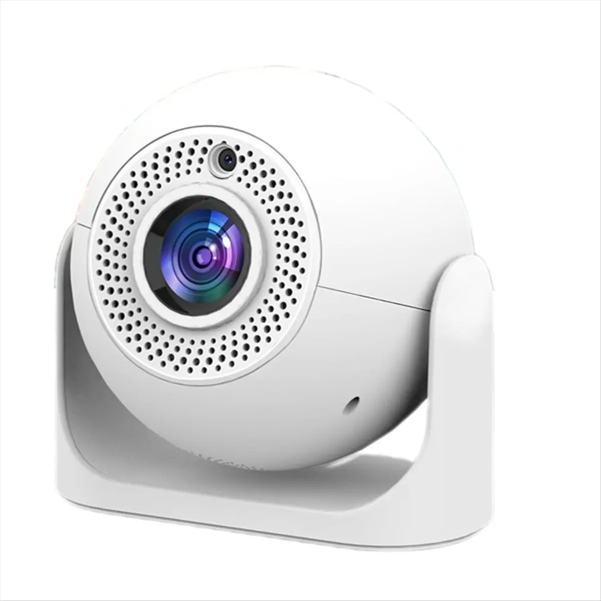 *ABKM 4K Electric Auto Focus WiFi HD Android Smart Mini Projector Indoor Movie Projector with WiFi and Bluetooth US Plug