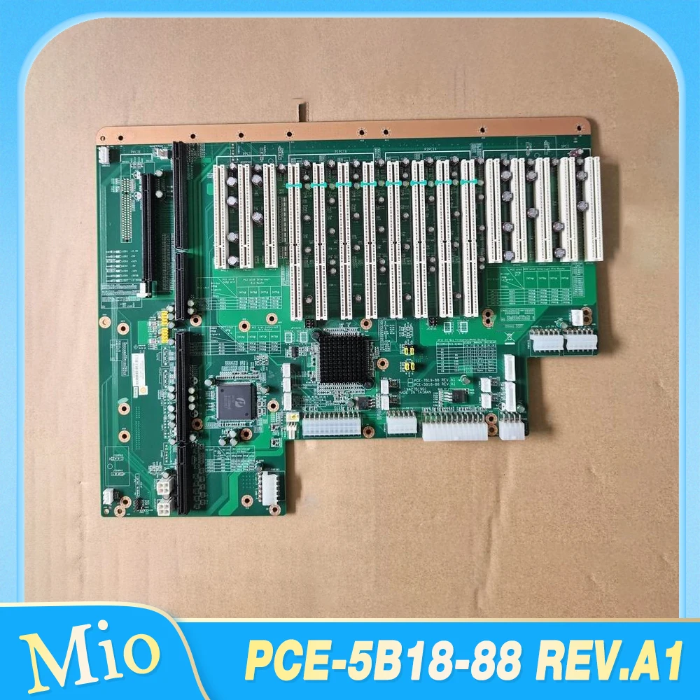 PCE-5B18 ل Advantech PCE-5B18-88 REV.A1 64 بت PCI PICMG 1.3 PCE-7B19-88 A1 لوحة قاعدة اللوحة الأم للتحكم الصناعي