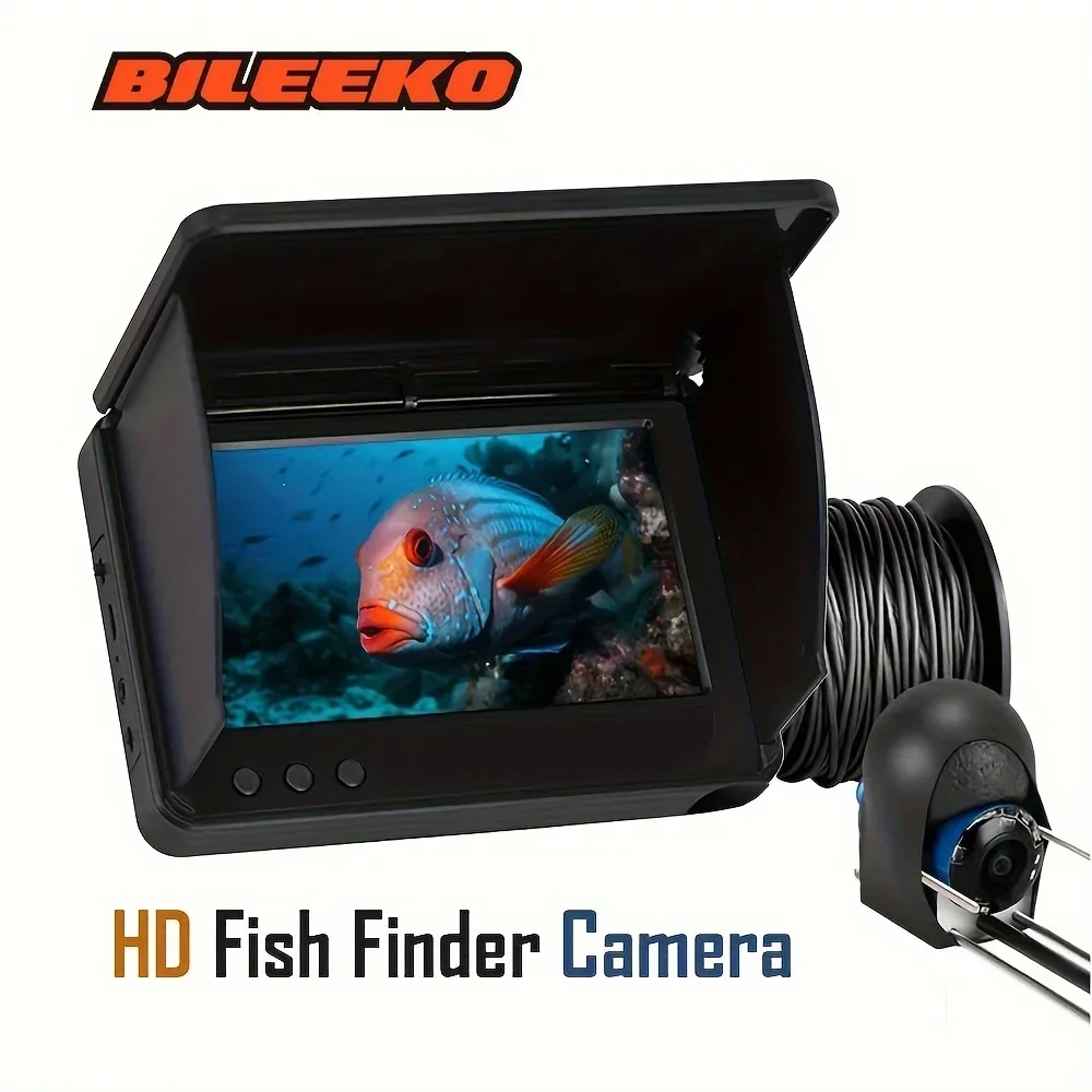 

Fish Finder Underwater Fishing Camera, Visual Fishing Detector, Waterproof Monitor Camera Kit For Winter Ice Fishing