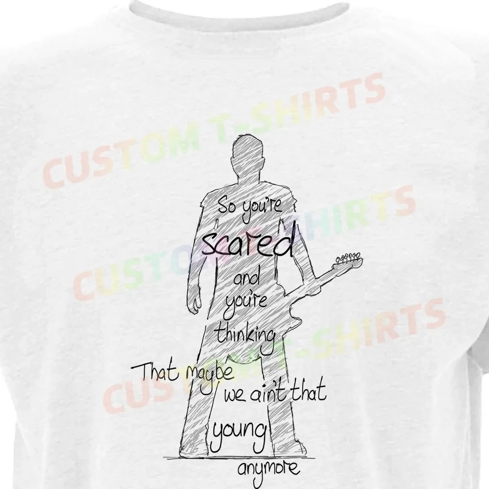 

200 45_Bruce_Springsteen_–_Thunder_Road Fans Футболки с рисунком комиксов для мужчин и женщин летом