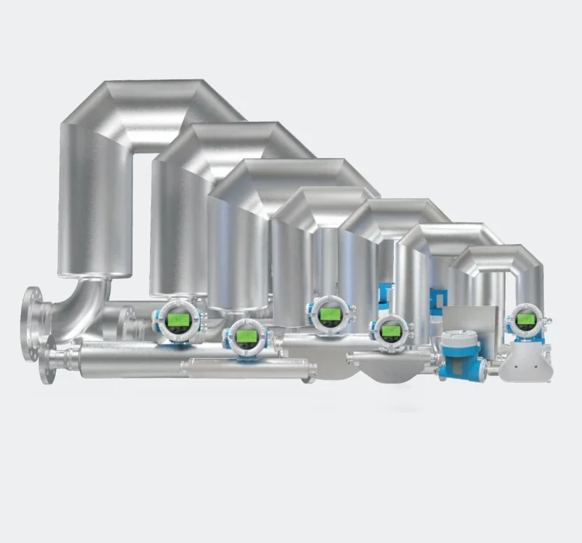 Original Customized Coriolis Mass Flow Meter Stainless Steel Construction Measures Air Medium LCD Display for Liquid OEM Support