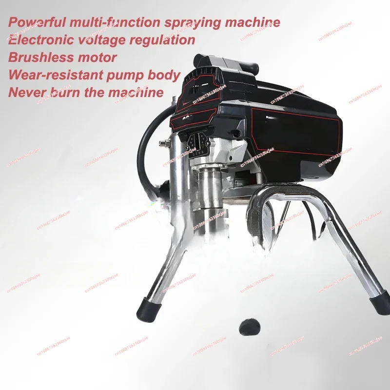 High Pressure Airless Spraying Machine Wall Paint Sprayer Professional Spray Gun 4 L/Min For Ceiling Floor Wall Spraying