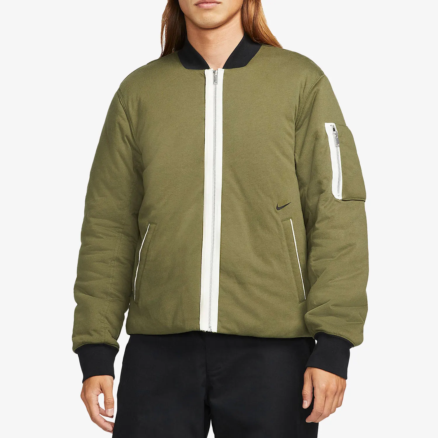 Nike genuine casual men's fashionable sports warm windproof cotton jacket DD5002-326