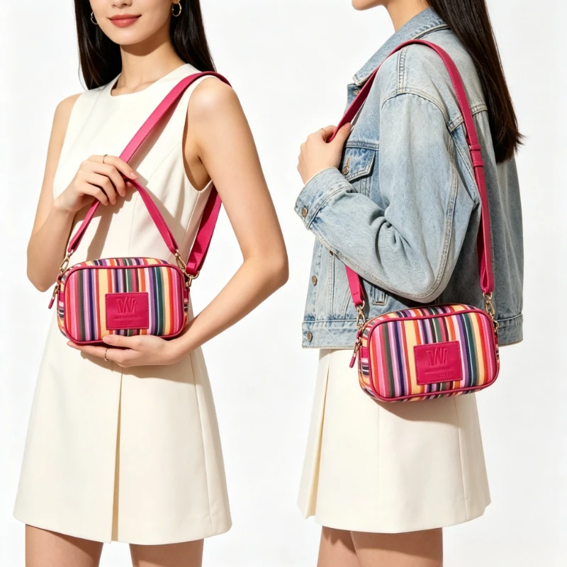 

High-End Women's Diaper Bag: Elegant Crossbody Handbag With Vintage Leather Texture And Large Capacity Designer Tote