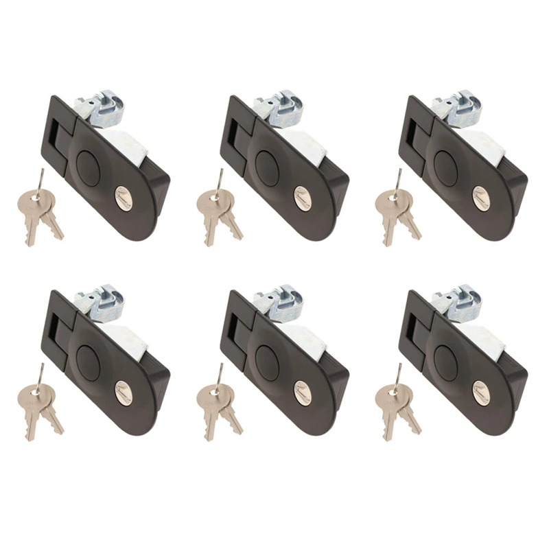 6X Door Lock Heavy Duty Compression Latch Lever Lock For RV Marine Camper