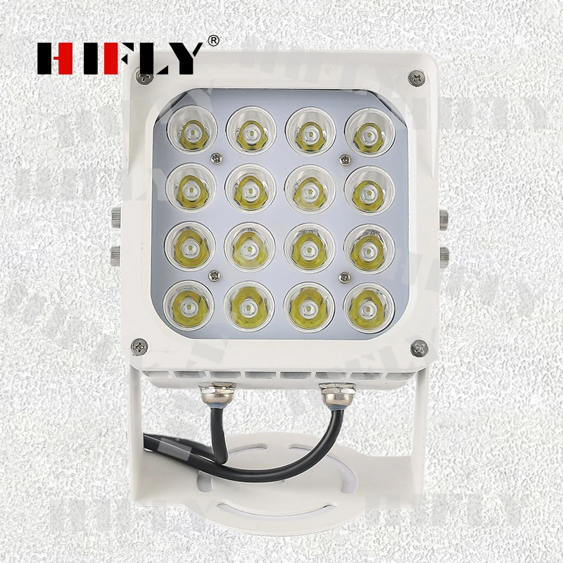 Strobe 30W 6000K-6500K White Intelligent Traffic LED Lamp for Number Plate Recognition
