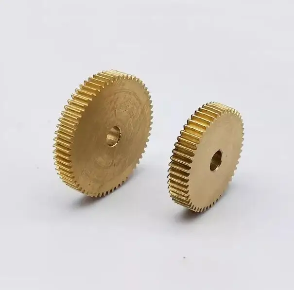 1pc 0.5mod flat gear copper gear 0.5 die 20 21 22 23 24 25 26 27 28 29 30 31 32 33 34 5 teeth metal small modulus precision gear