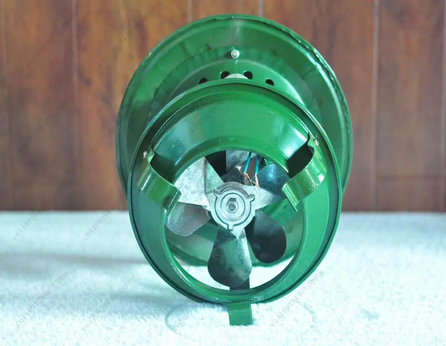 Induktionszugventilator für Haushaltskamine, Ofenabzug, Umkehr-Rauchabzug, Doppellüfter 80W – Detail 3