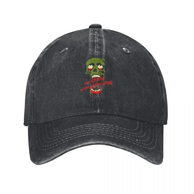 The Return Of The Living Dead Unisex Baseball Caps Zombie Scary Horror Distressed Washed Hat Vintage Outdoor Workouts Sun Cap