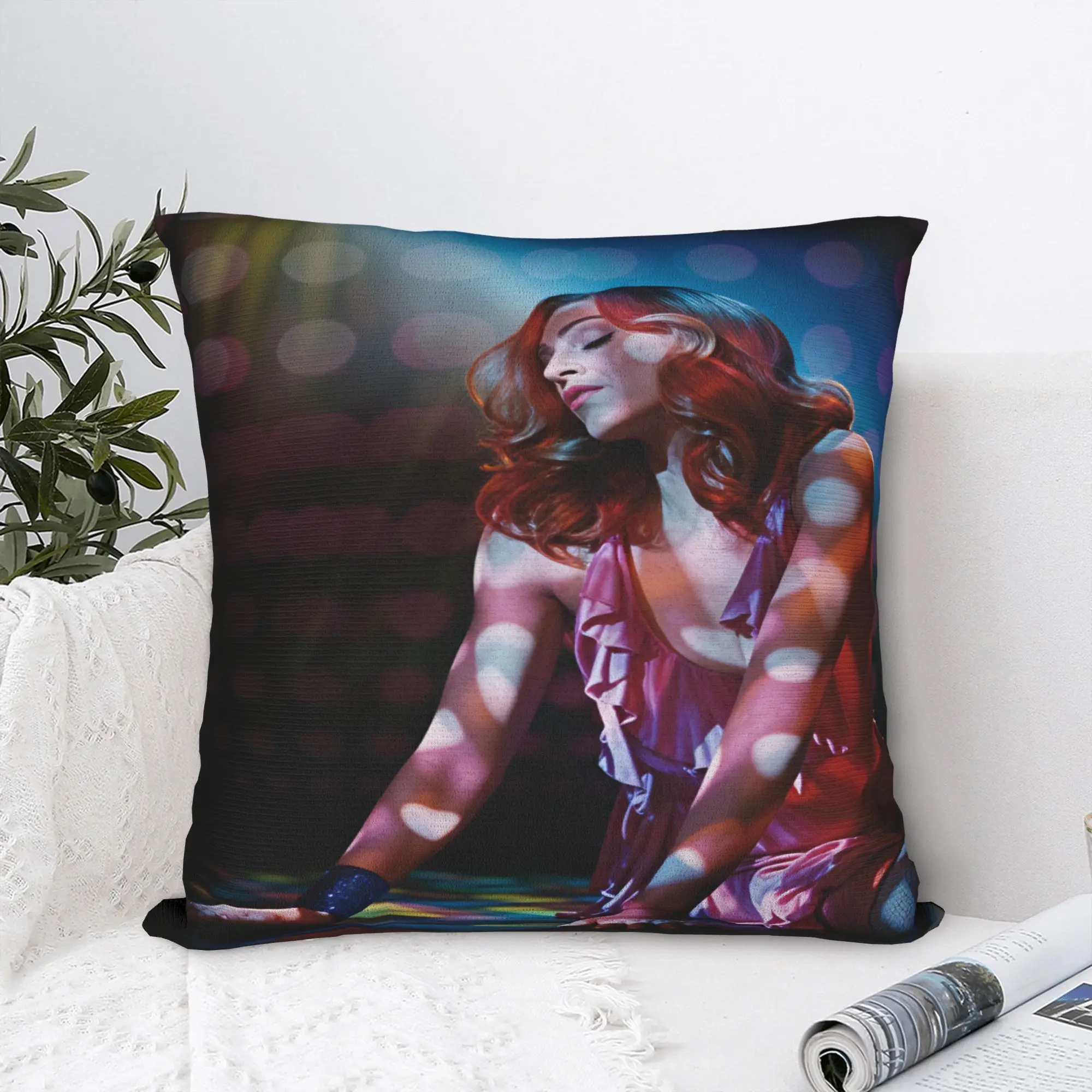 M-Madonnas Confessions II Album Pillow Cover  Retro Trendy Pillow Case For Couch Sofa Bedroom Comfy Pillowcases Gift