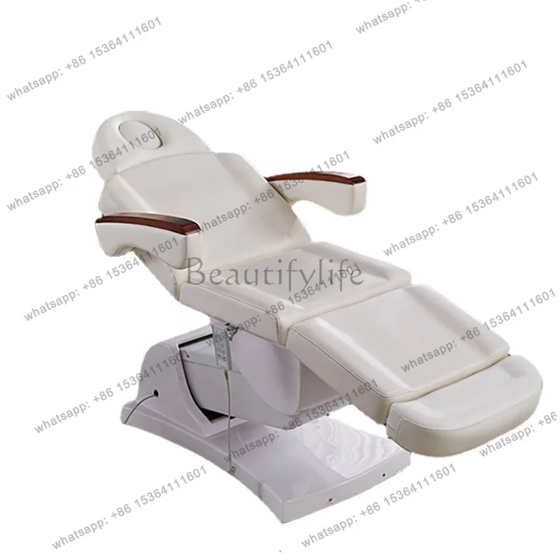 yj58 High-end electric beauty bed lifting folding body massage tattoo micro-finishing beauty salon special bed