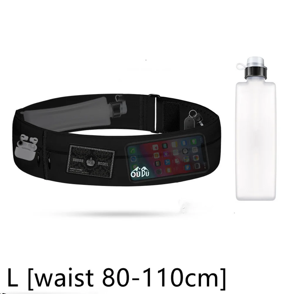 Sports Waist Pack Fanny Pack Wallet Adjustable Men Women Running Pouch Belt Portable Phone Holder Gym Bum Bag