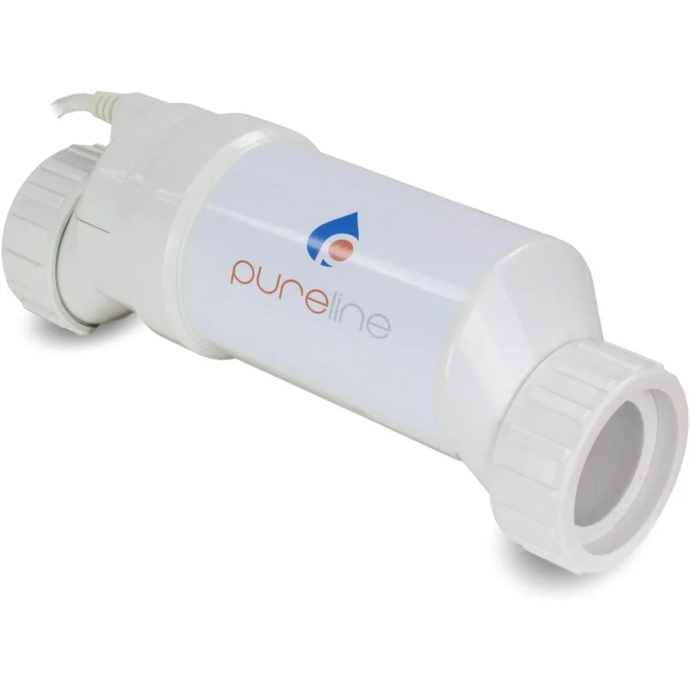 Envío en EE. UU. - Sistema de Cloración Salina Crystal Pure PL7700 para Piscinas de Hasta 40,000 Galones