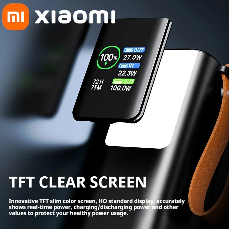 باور بانك Xiaomi 80000mAh محمول PD 100 وات شحن سريع للغاية وبطارية خارجية لهاتف آيفون وسامسونج وشاومي والكمبيوتر المحمول #5