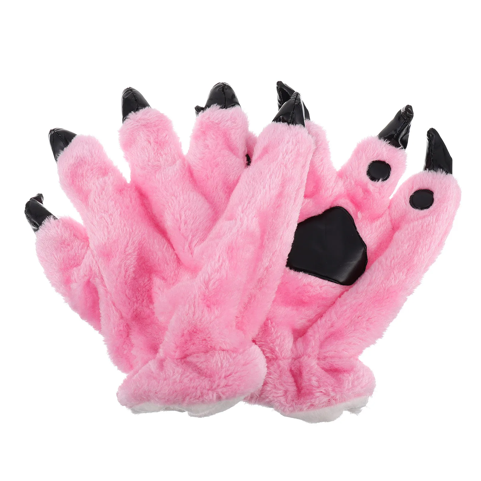 

1Pair Cartoon Animal Claw Gloves Warm Winter Thick Soft Gloves Role-Play Party Accessories Loving Gift Role-Play Prop