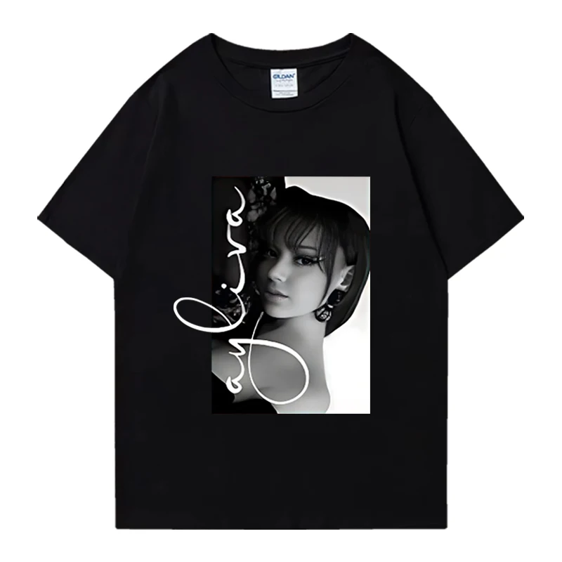 

Star Ayliva 2025 Hot Graphics Tour T-Shirt for Men Woman Novelty Top Cotton Tees Round Neck Short Sleeve T Shirt Fashion Clothes