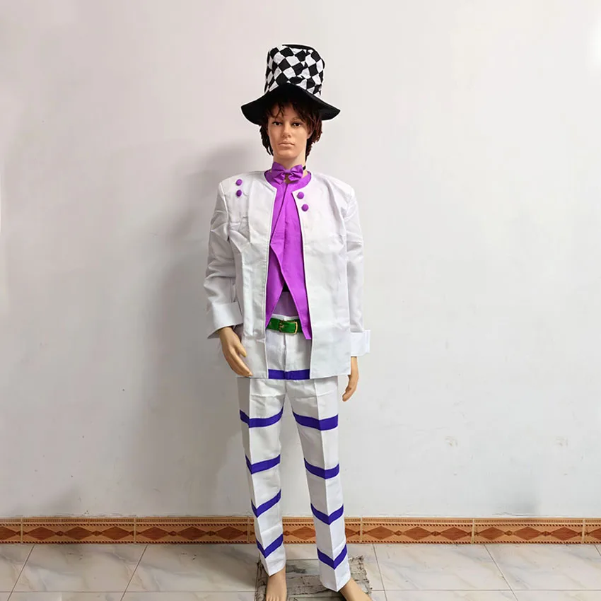 Caesar Anthonio Zeppeli Cosplay Costume Uniform Suit Customize Any Size