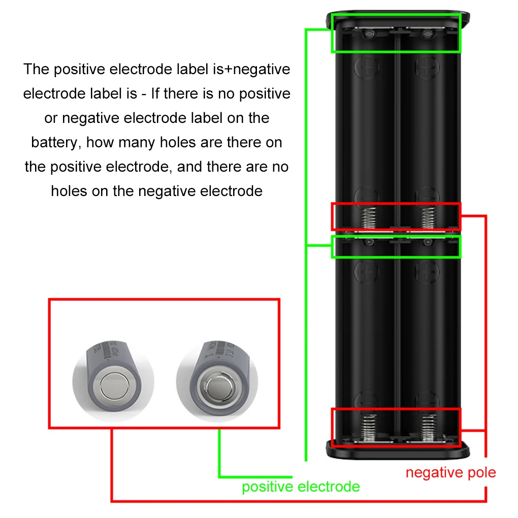 Detachable 18650 Battery Storage Box 8*18650 Power Bank Case 22.5W Fast Charging Dual USB Charge DIY Shell for iPhone Xiaomi