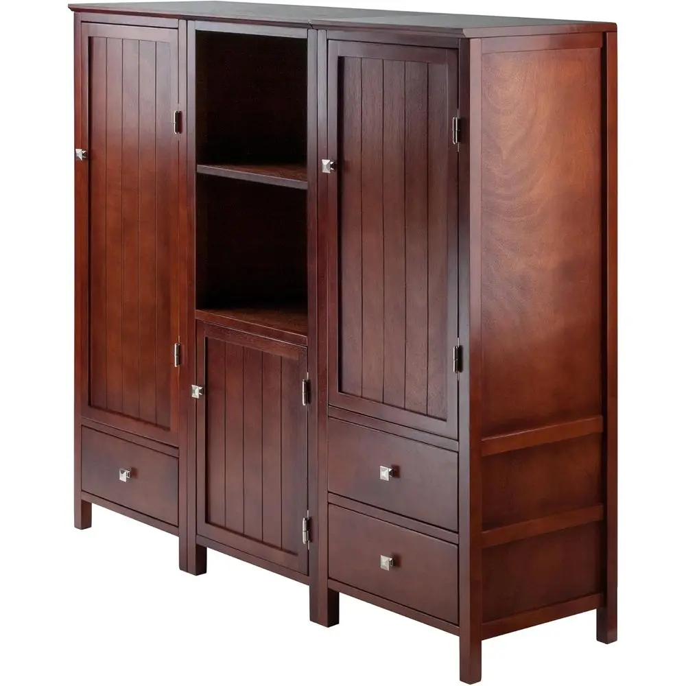 

3-Piece Jelly Cupboard Set in Walnut Finish
