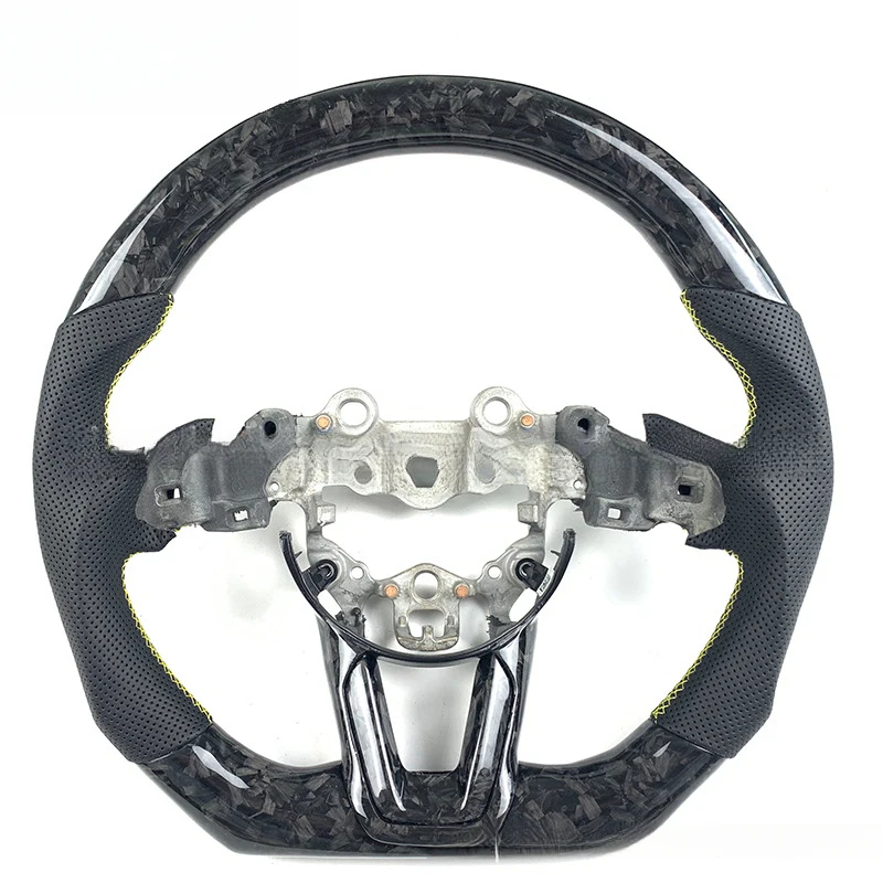For Axela, Atenza, CX30, CX40, CX5 steering wheel carbon fiber modification
